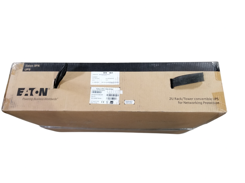 Eaton 5PX 1500RT UPS, 1440 VA, 1440 W, 120V W/Network Card - New / Open Box