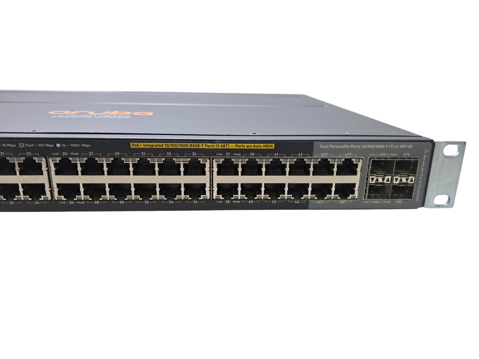 Aruba J9729A 2920-48G-POE+ | 48-Port Gigabit PoE+ Network Switch 1x PSU )