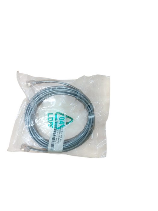 Lot 7x Assorted Grey RJ12 Flat Telephone line Cables