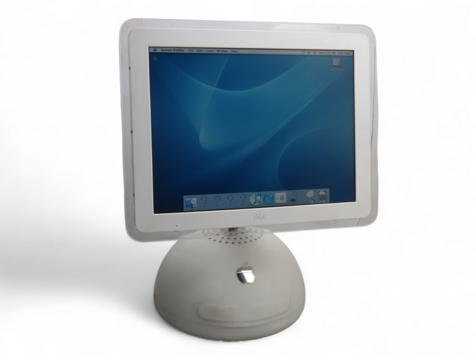 Vintage Apple iMac G4/700 (Flat Panel) 700 MHz PowerPC 7441 (G4)  -