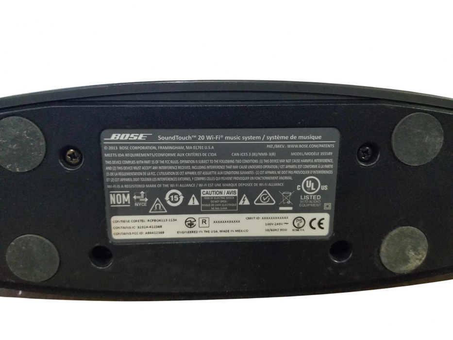 Bose SoundTouch 20 WiFi Music System Speaker with AUX Bluetooth
