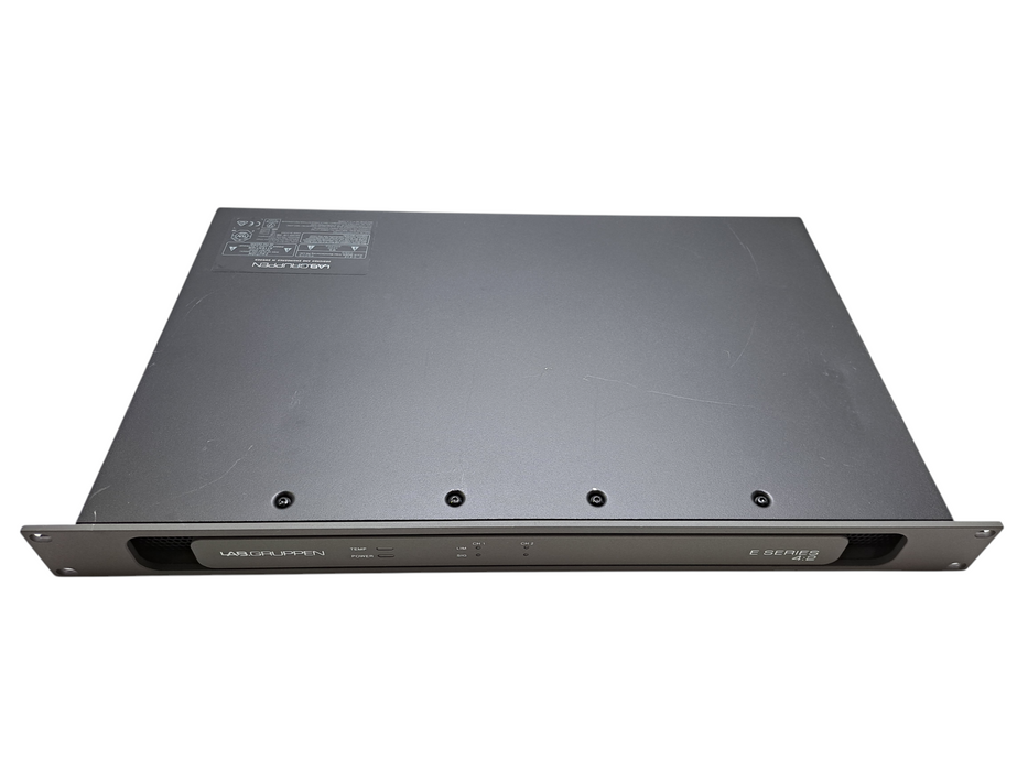 Lab Gruppen E Series 4:2 400 Watt Amplifier with 2 Output Channels *READ* )