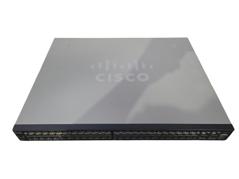 Cisco Small Business SF300-48PP 10/100 PoE+ Managed Network Switch !