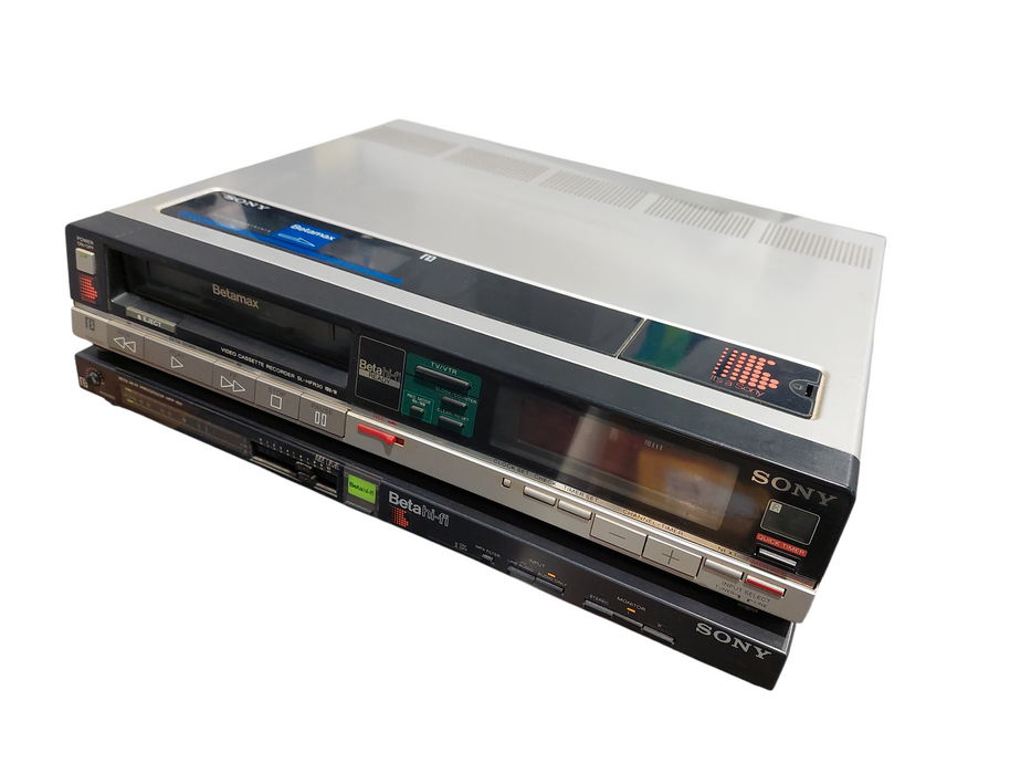 Sony BetaMax & Beta Hi-Fi Audio Video Bundle SL-HFR30 & HFP-100   =