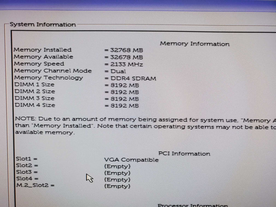 Dell Precision Tower 3620 - i7-6700 32GB DDR4 NO HDD QUADRO M4000
