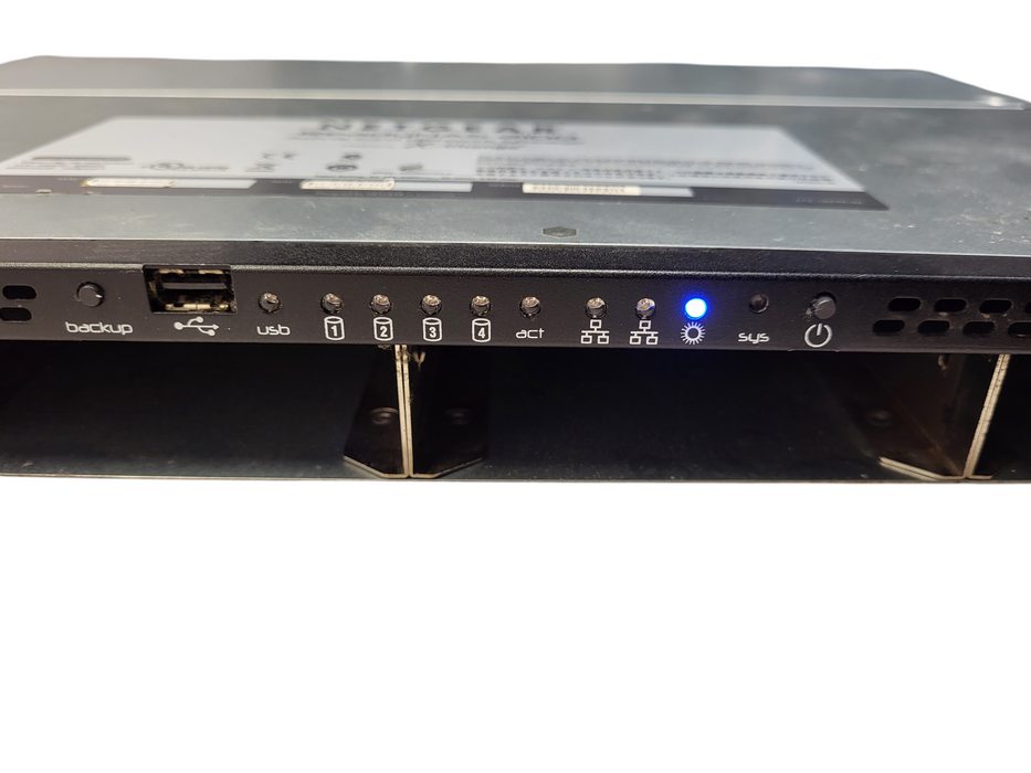 Netgear ReadyNAS 2100 RNDU2000 1U Rackmount NAS Storage Server READ $