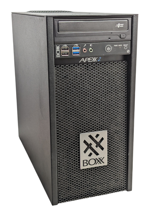 BOXX Apexx 2 Custom Water Cooled PC Intel Core i5-7400 16GB RAM 256GB NVMe  -