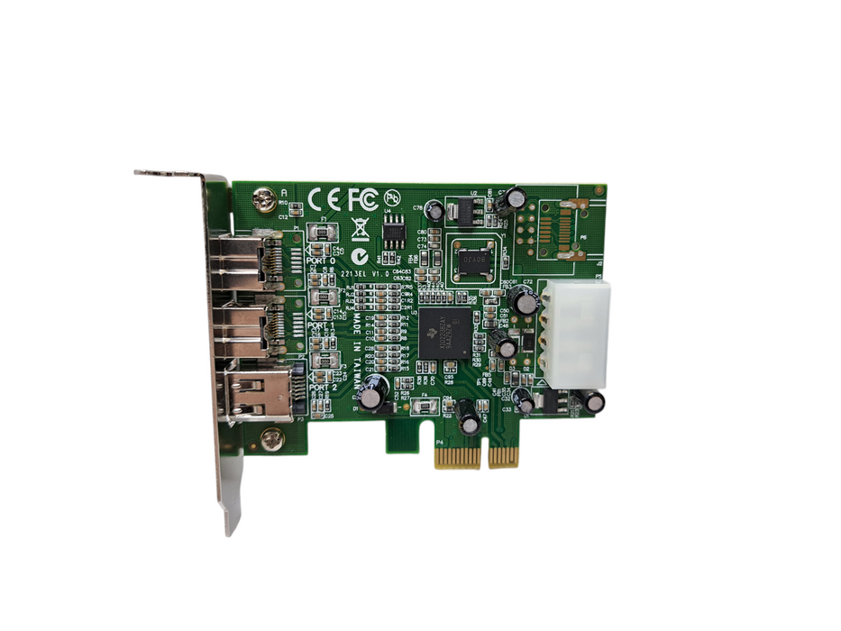StarTech PEX1394B3LP 3 Port Low Profile PCI Express FireWire Card )