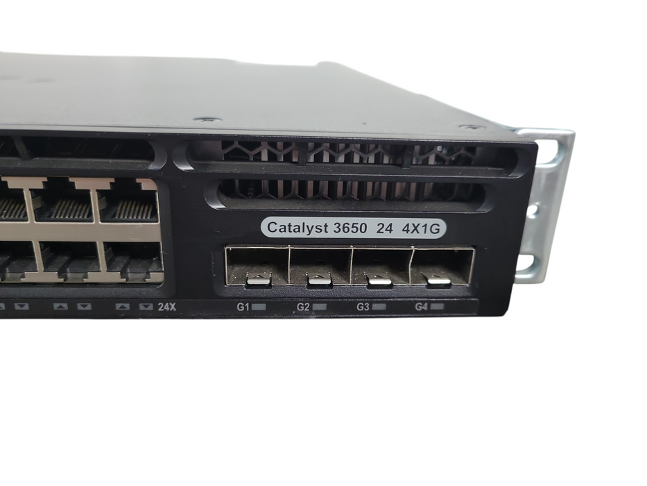 WS-C3650-24TS-L Cisco Catalyst 3650 24 Port Data 4x1G Uplink LAN 2x PSU !