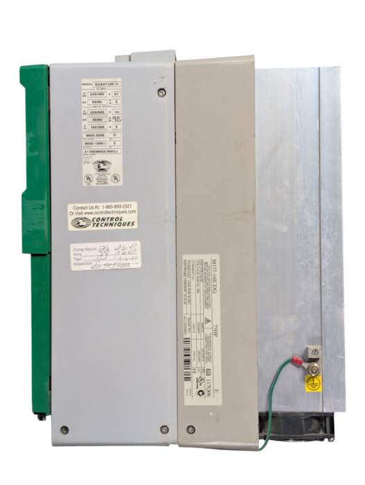 Control Techniques MENTOR II Digital DC Drive M155-14ICDQ  75HP 9500-8305 -
