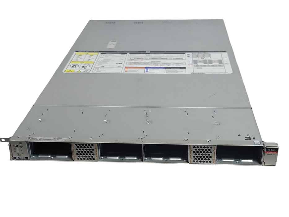 Sun ORACLE X7-2 1U, 2x Xeon Gold 6140 2.30Ghz 32GB 9361-16i 1x PSU, READ _
