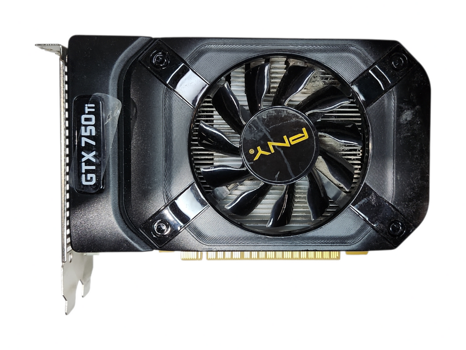 PNY Nvidia GeForce GTX 750Ti GDDR5 Graphics Card, 1x Mini HDMI & 2x DVI Q