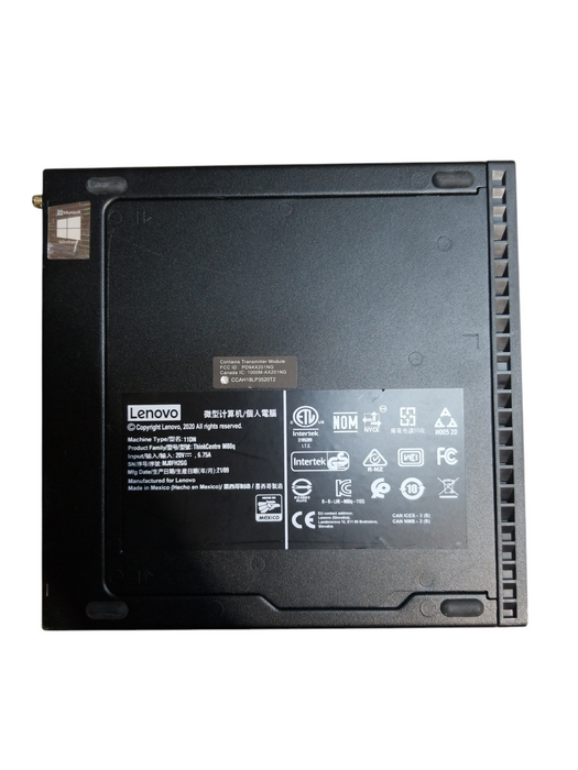 Lenovo ThinkCentre M80q USSF Intel i7-10700T CPU 2.0GHz 16GB RAM No HDD