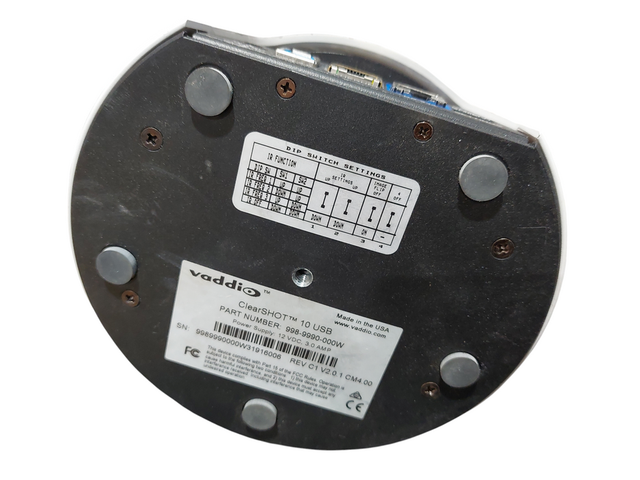 Vaddio ClearShot 10 USB PN: 998-9990-000W  =