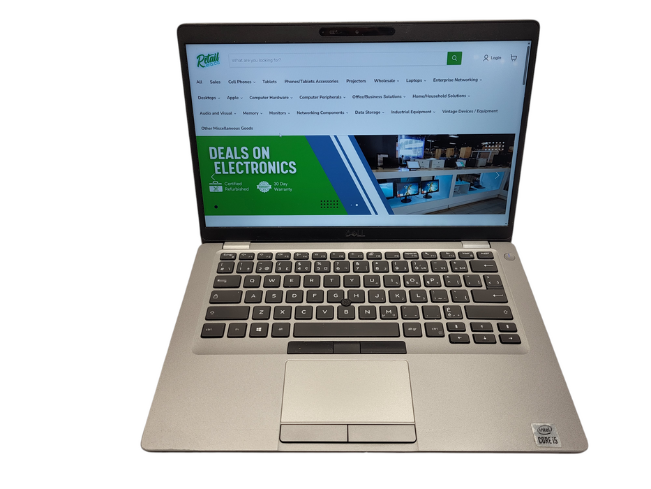 Dell Latitude 5410 Intel Core i5-10210U @1.60GHz, 16GB DDR4 256GB NVMe READ Q$ Lap200