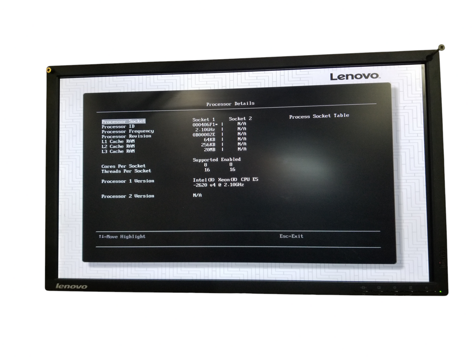 Lenovo System x3650 M5, 1x Xeon E5-2620v4 @2.10GHz, 16GB DDR4, M5210 RAID
