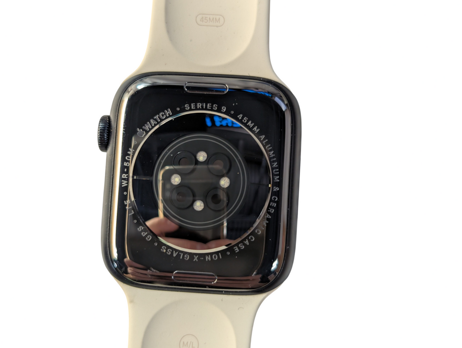 Apple Watch Series 9 45mm Midnight Aluminum A2984 Cellular UNLOCKED  -