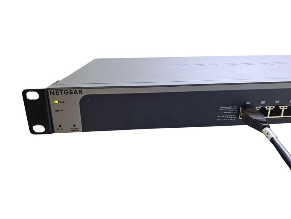 Netgear ProSafe XS712T | 12-Port 10GbE 10GBase-T RJ-45 / 2-Port SFP+ Switch )