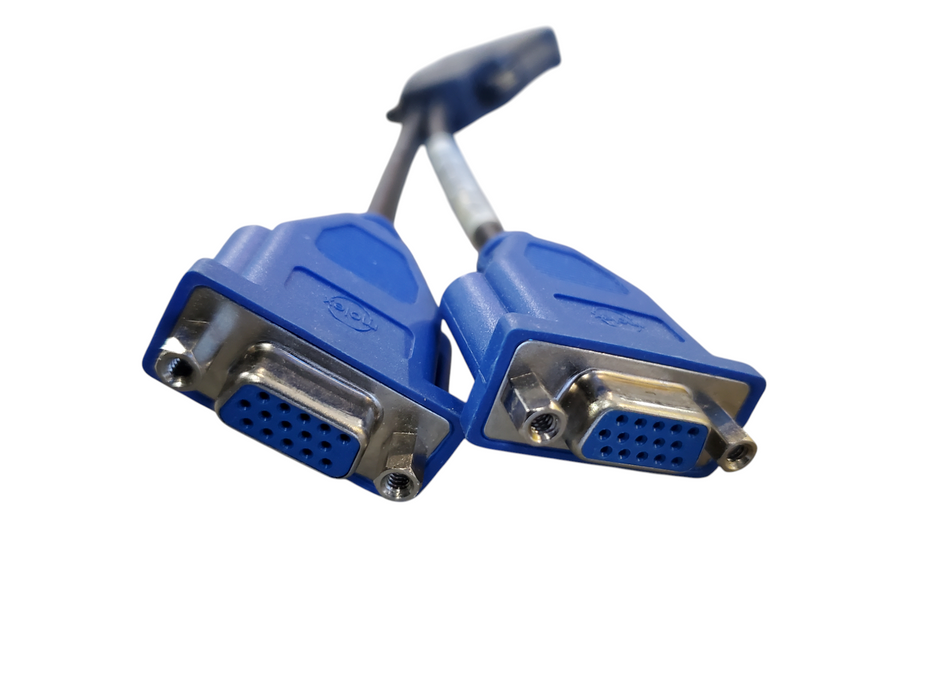 HP DMS-59 TO X2 VGA Y-SPLIT CABLE ADAPTER Q