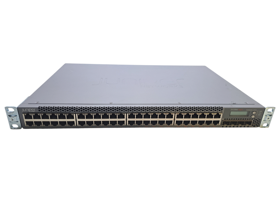 Juniper EX3300-48P | 48-Port Gigabit PoE+ Network Switch w/ 4x 10G SFP+ )