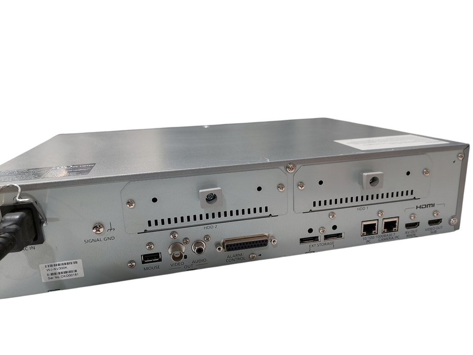 Panasonic IPro Network Disk Recorder Model: WJ-NV300 =