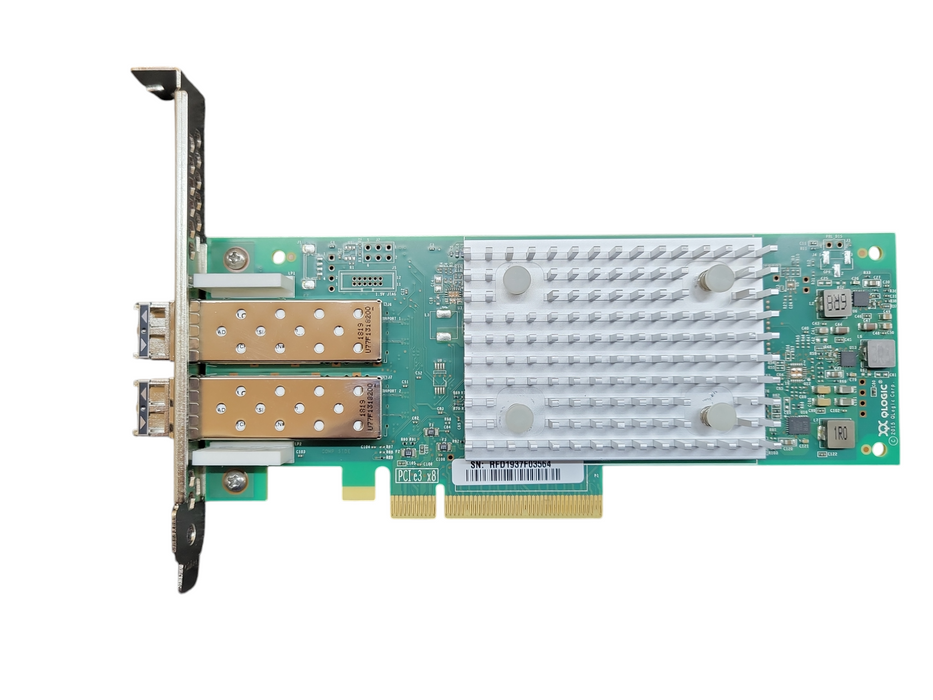 YCVFG Dell Qlogic QLE2692 2-Ports 16Gbps FC SFP Host Bus Adapter !