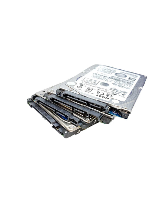 Lot 50x 500GB SATA 2.5" 9.5mm Laptop HDD - Assorted Brands +