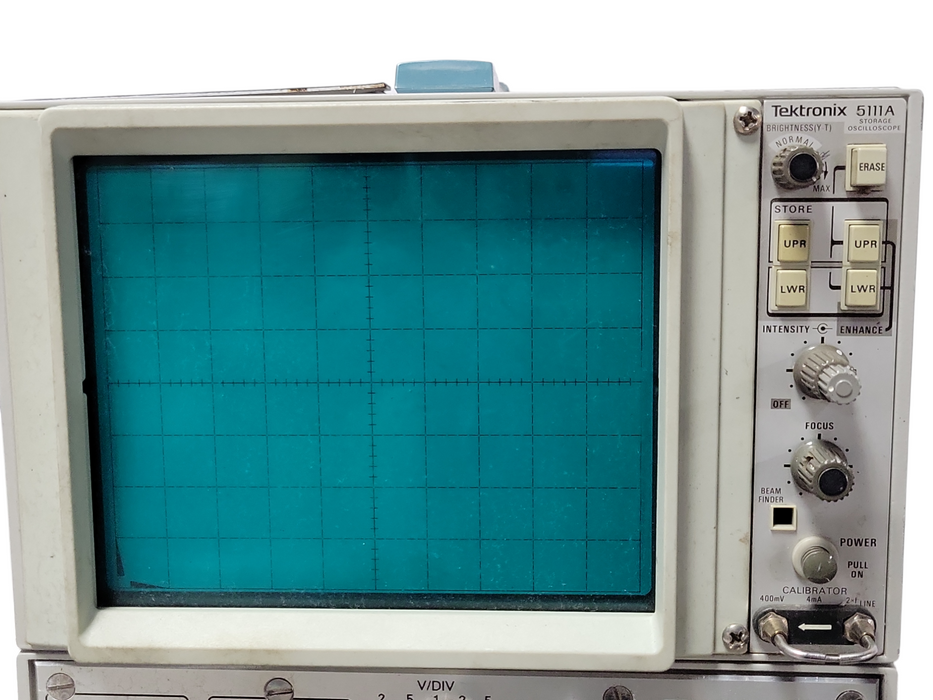 eddy current Technology ECT2000M Tektronix 5111A storage oscilloscope, READ _