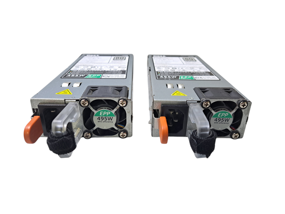 Lot of 2x Dell 495W 80+ Platinum Power Supply PSU PowerEdge | PN: 09338D