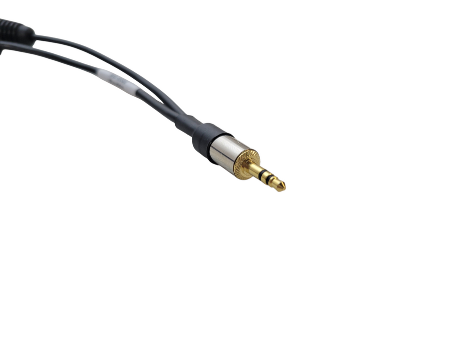 Dual 1/4" to 3.5mm Y Splitter TRS Q%