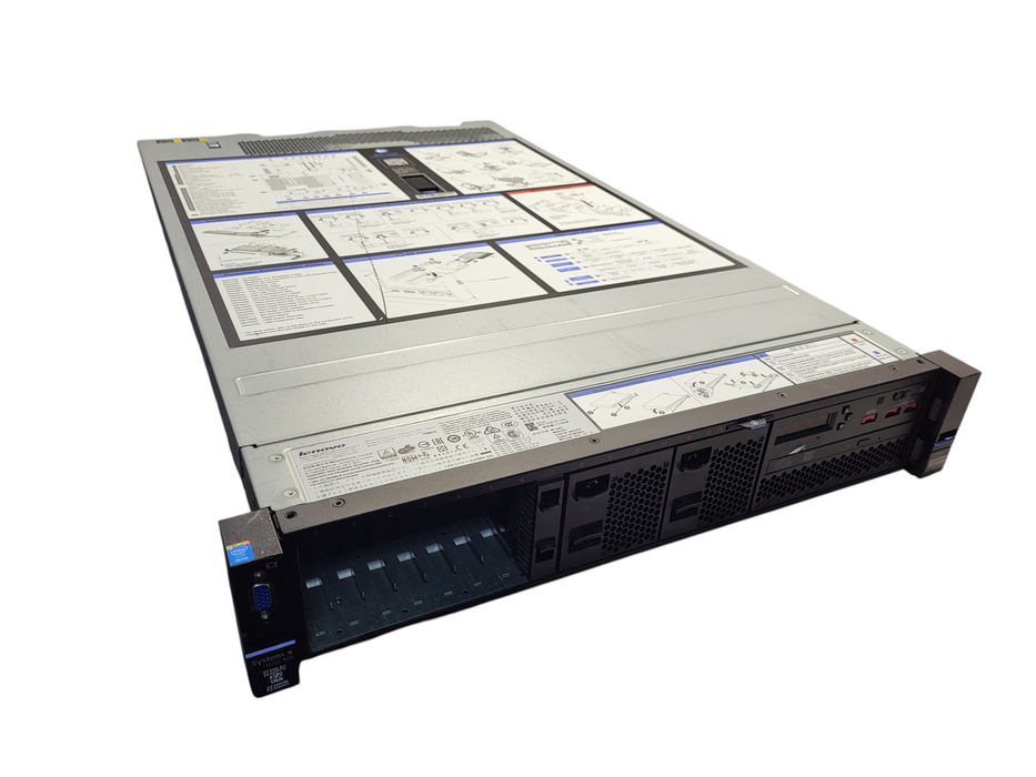 Lenovo x3650 M5 2U 8x 2.5" | 2x Xeon E5-2680 v3 @2.50GHz 16GB DDR4, M5210 $