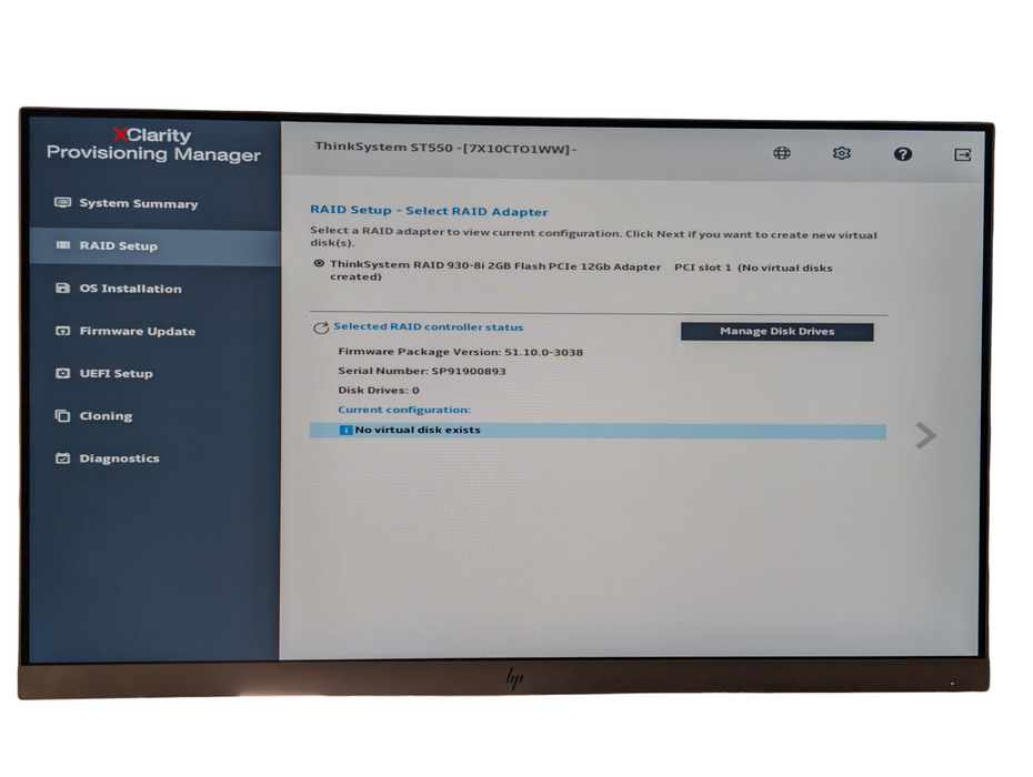 Lenovo ThinkSystem ST550 Intel Xeon Silver 4210 64GB RAM RAID 930-8i -