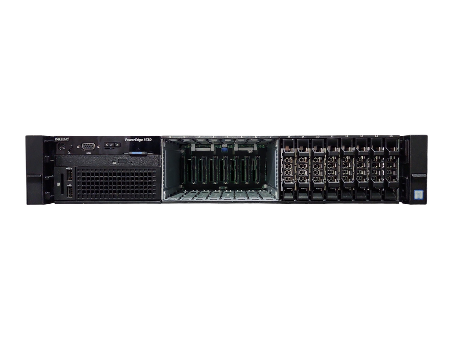 DELL PowerEdge R730 2U 16x 2.5", 2x Xeon E5-2630 v4 2.20GHz, 128GB RAM, H730 Mini, 2x PSU