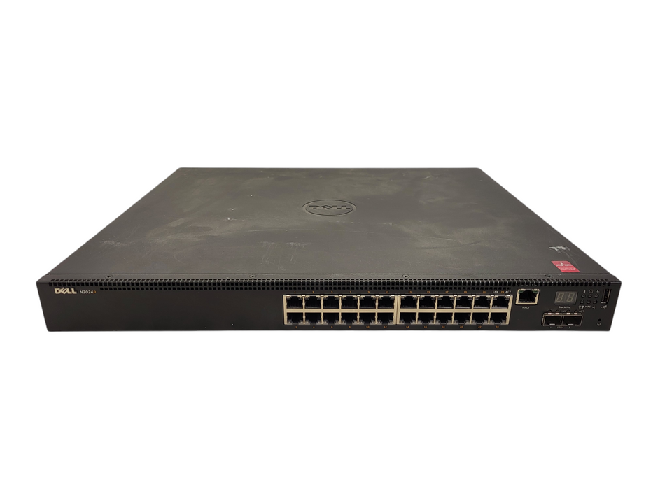Dell N2024P E05W 24 Port PoE Gigabit Managed Ethernet Switch Q$