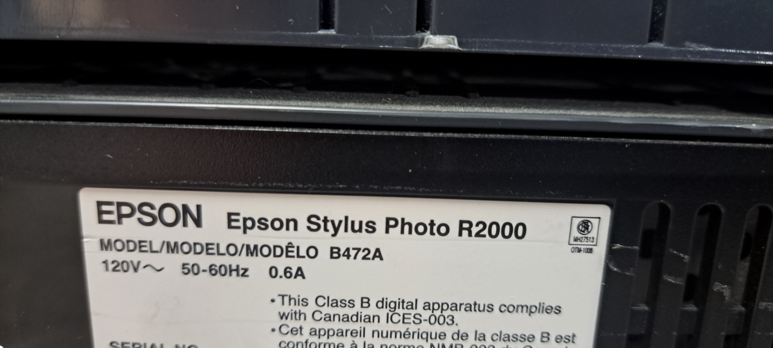 Epson Stylus Photo R2000 Inkjet Printer| READ