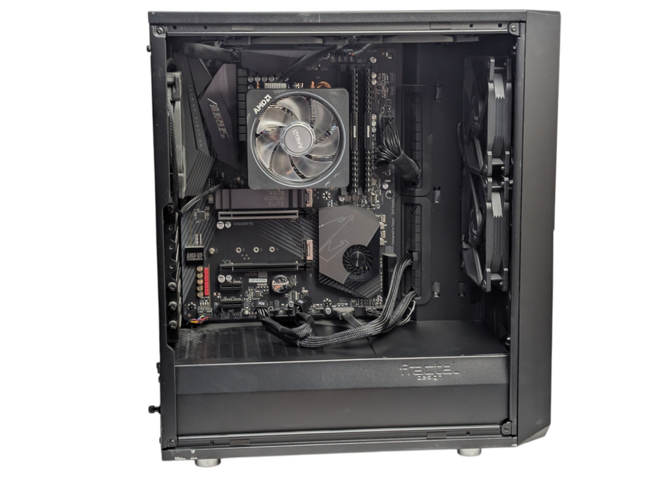 Custom PC X570 Aorus Elite AMD Ryzen 7 3700X 16GB RAM 500GB NVMe SSD  Q-