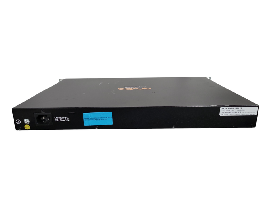 HPE Aruba 2930F 48xGbE PoE+ /4x1G SFP Managed Switch JL262A w/ Brackets !