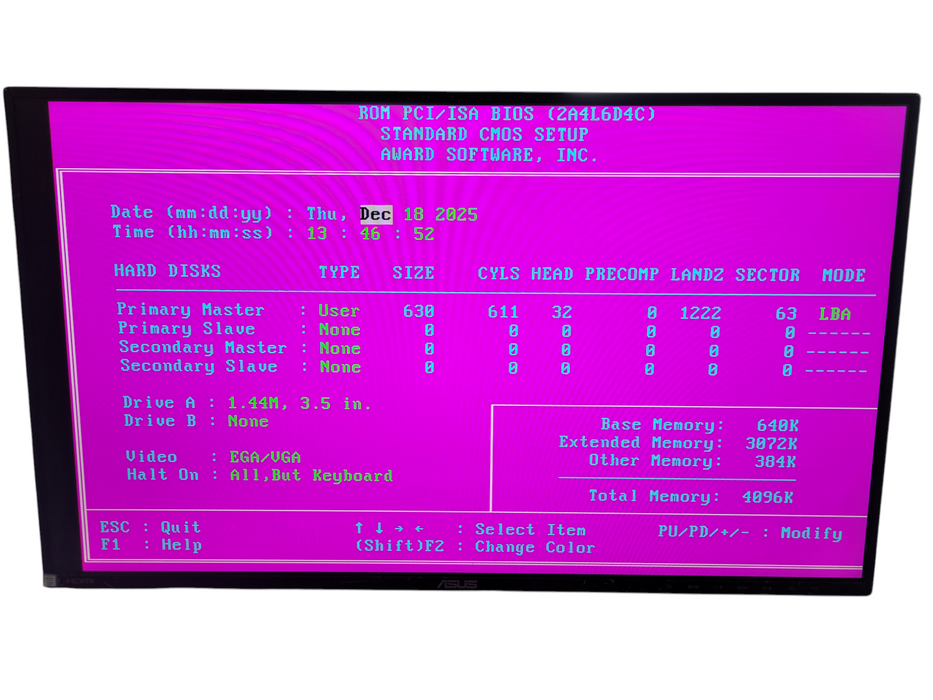 Vintage Desktop - Intel 486dx2-s 66Mhz 4MB RAM NO HDD 230W PSU %