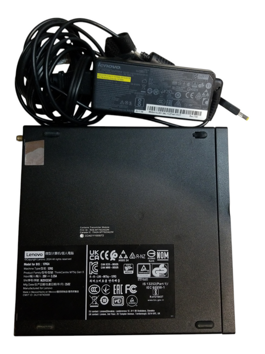 Lenovo ThinkCentre M75q Gen 5 USFF AMD Ryzen 3 Pro 8300GE CPU, 8GB DDR5 RAM