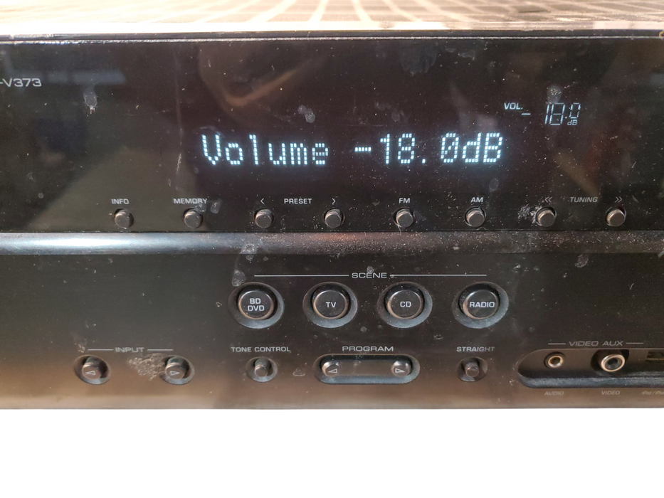 Yamaha RX-V373 - 5.1 Ch HDMI Home Theater Surround Sound Receiver