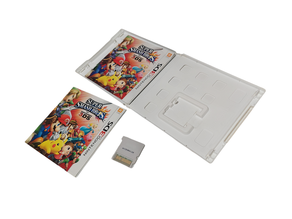 Nintendo 3DS Super Smash Brothers Case & Cartridge with Manual  =