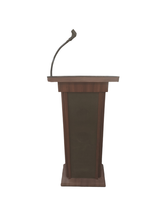 Podium Stand with Speakers and MIC stand | No Microphone