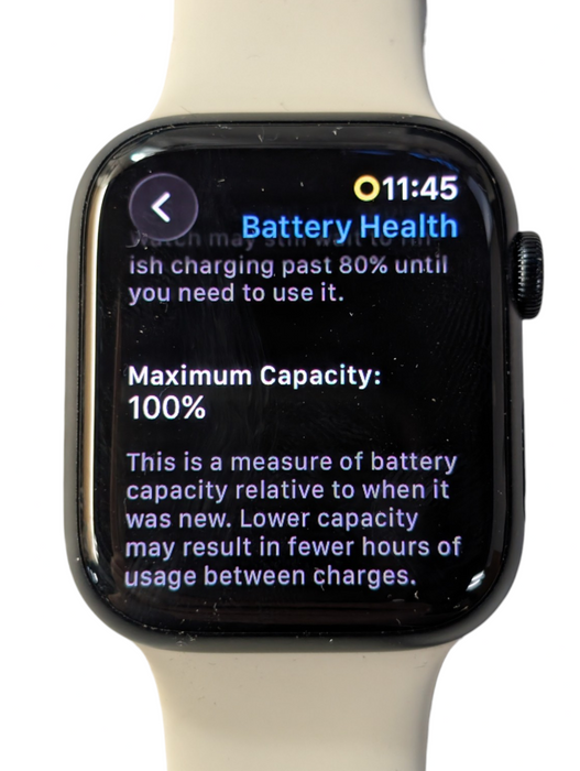 Apple Watch Series 9 45mm Midnight Aluminum A2984 Cellular UNLOCKED  -