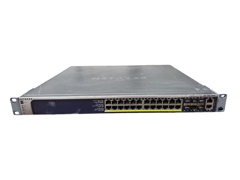 Netgear M5300-28G-POE+ 24-port Gig L2+ PoE+ w/ 10 Gig Stacking bays