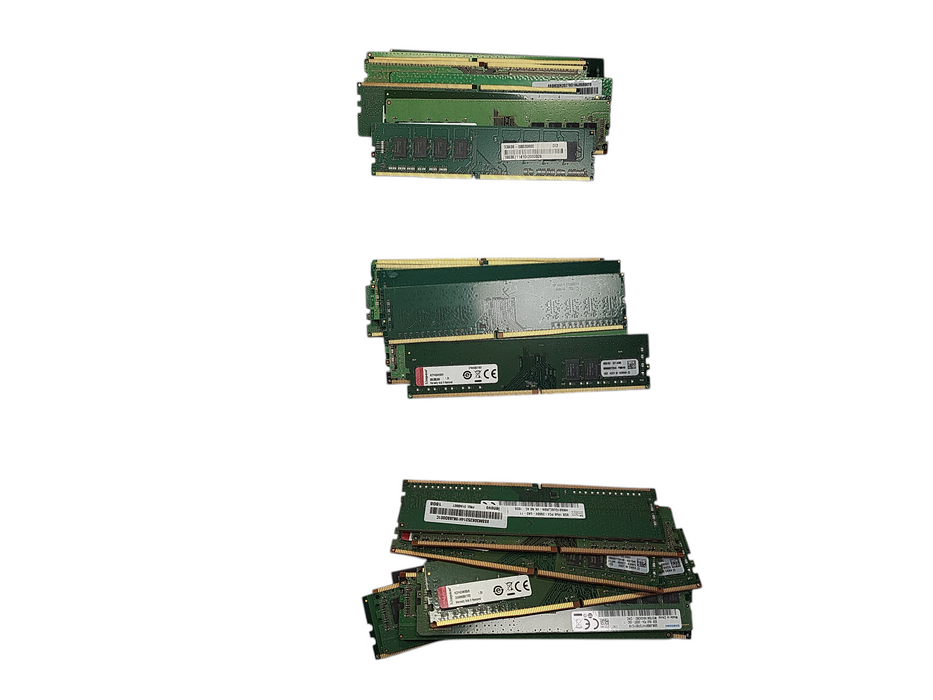 Lot of 30x Various brands 8GB PC4 Desktop RAM Q$