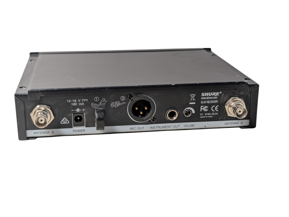 SHURE SLX4 H19 542-572 MHz Wireless Microphone Receiver  -