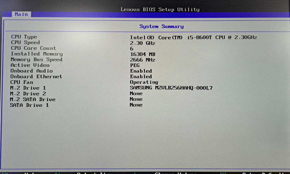 Lenovo ThinkStation P330 Tiny i5-8600T 16GB RAM 256GB NVMe Quadro P620 )