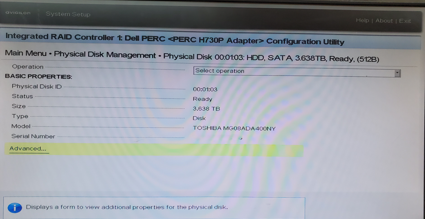 Dell OEMR XL R340 1x Xeon E-2236 16GB DDR4 H730P 1x 4TB HDD