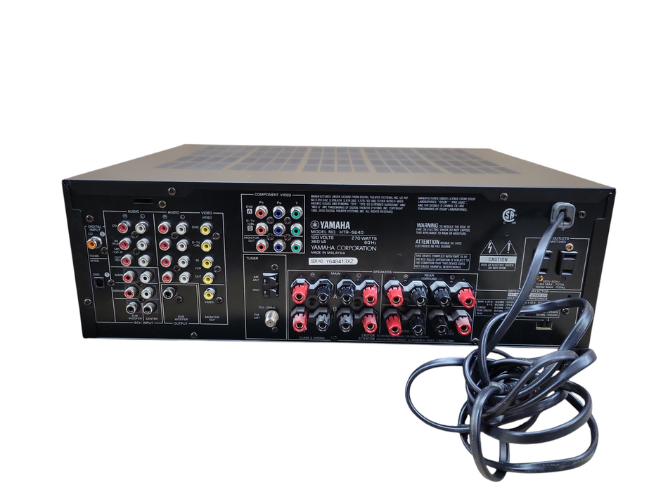 Yamaha HTR-5640 Natural Sound AV Receiver !