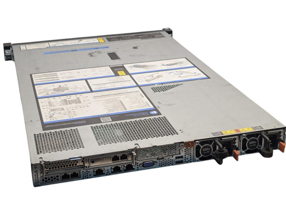 Lenovo ThinkSystem SR530 1U 1x Xeon Silver 4110 64GB RAM 4x 480GB SSD